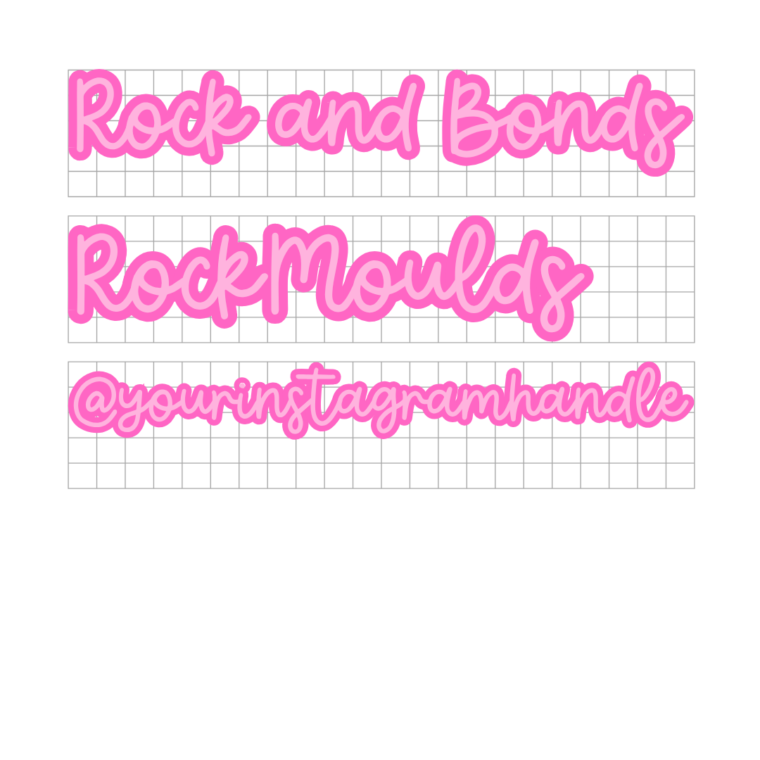 Socials Business Name Watermark
