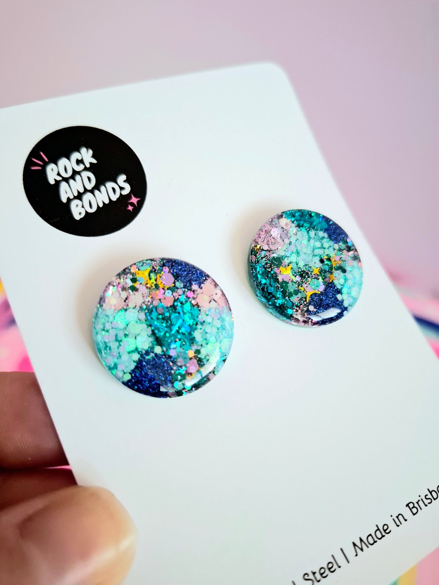 2.5cm Circle Studs