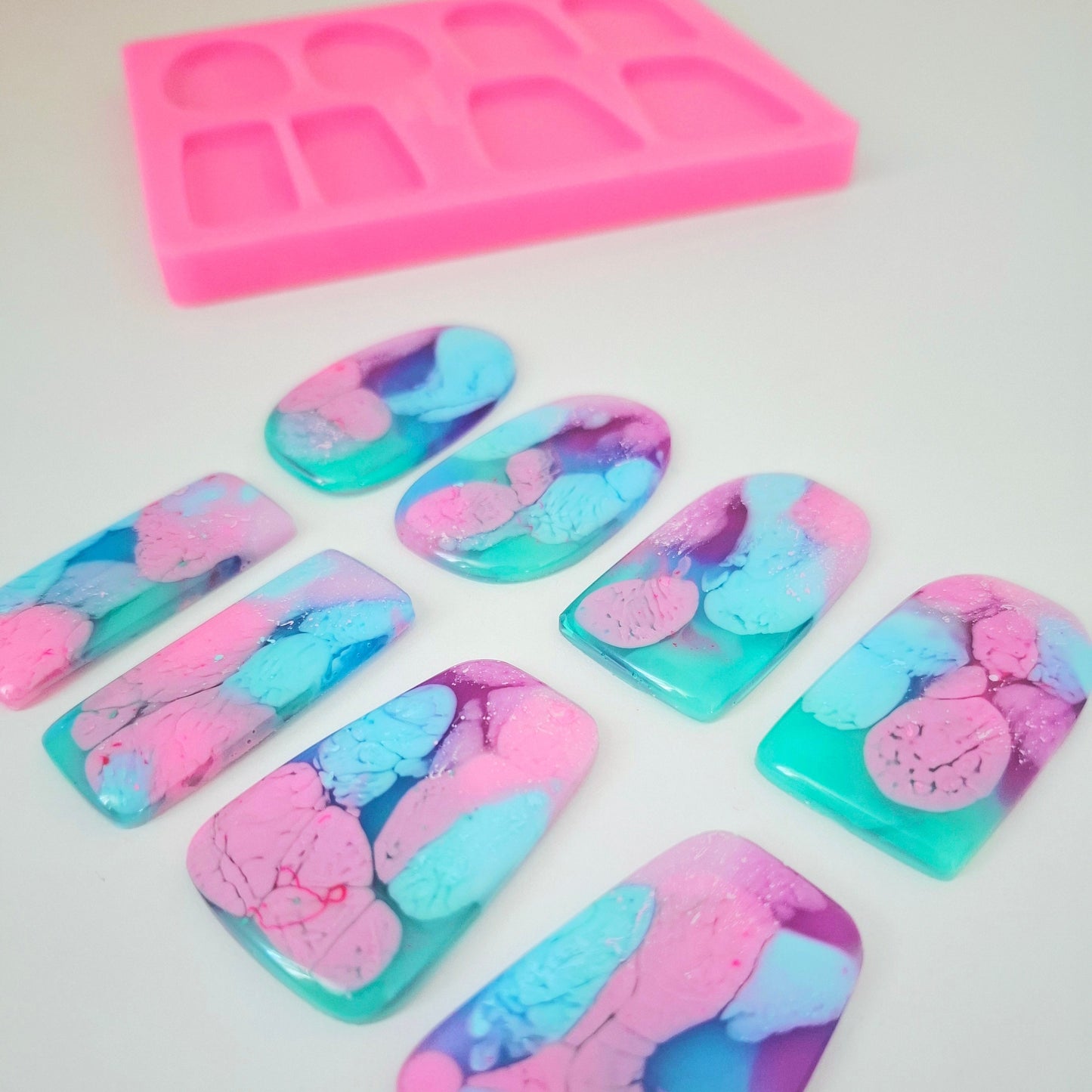 *Demo/Sample* (Mould - Organic Pebbles PRE-DOMED