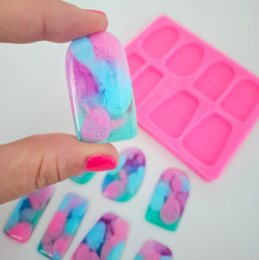 *Demo/Sample* (Mould - Organic Pebbles PRE-DOMED