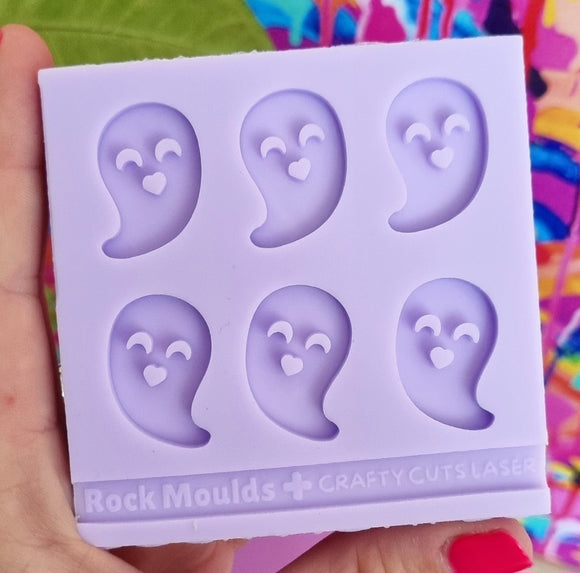 Mould - Hallo Whispy Ghost Studs