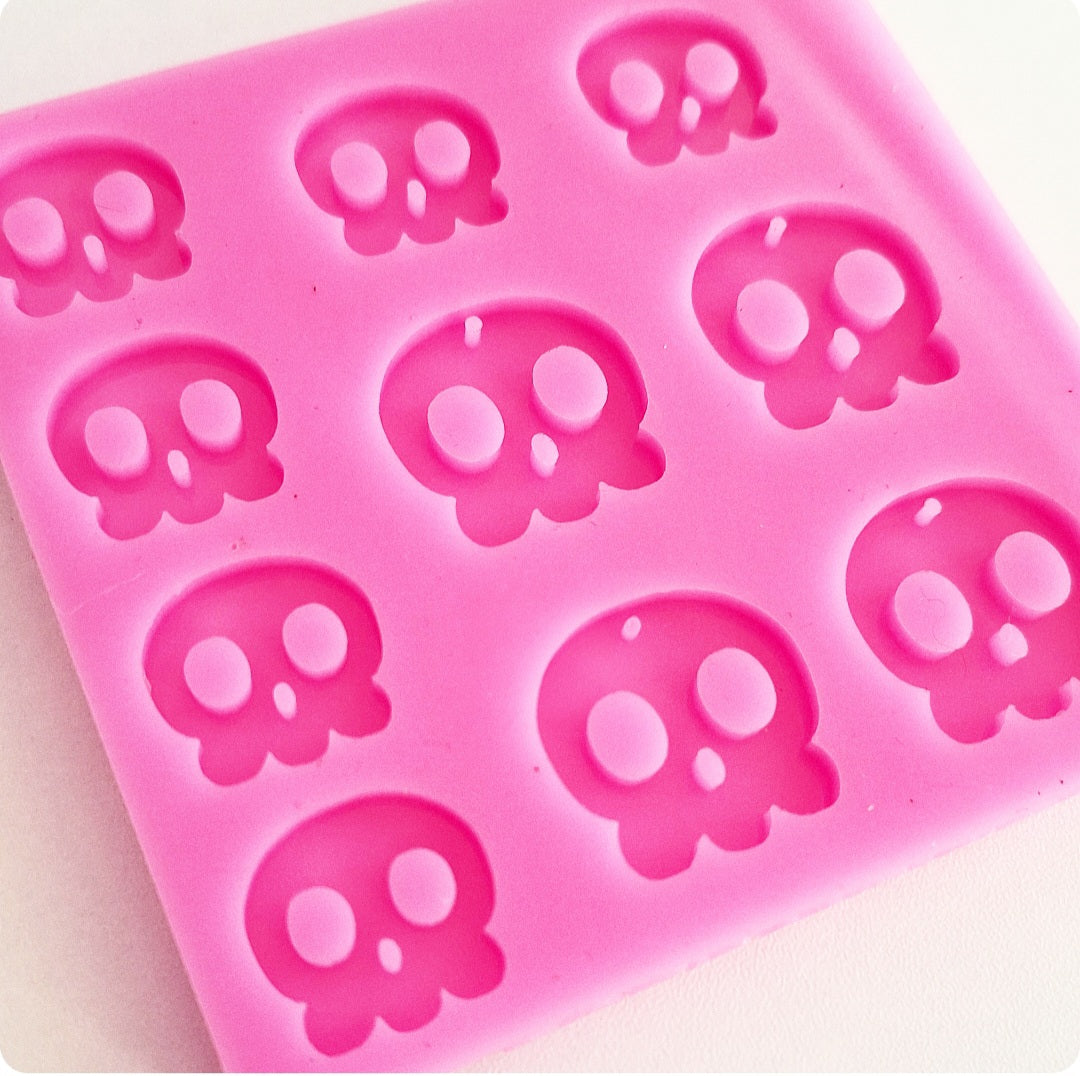 Mould - Hallo Sweet Skull Drops + Studs