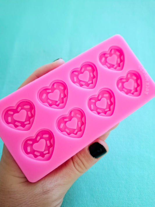 Mould - Heart Donuts