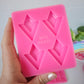Mould - Double Layer Diamonds