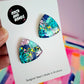 Rounded Triangle Studs