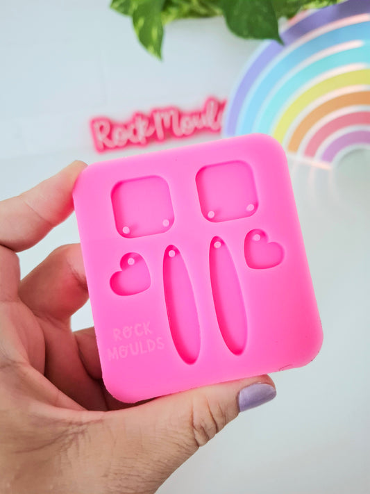 Mould - Charm Drops (Square)