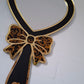 Leopard Bow Heart Mirror - Symmone