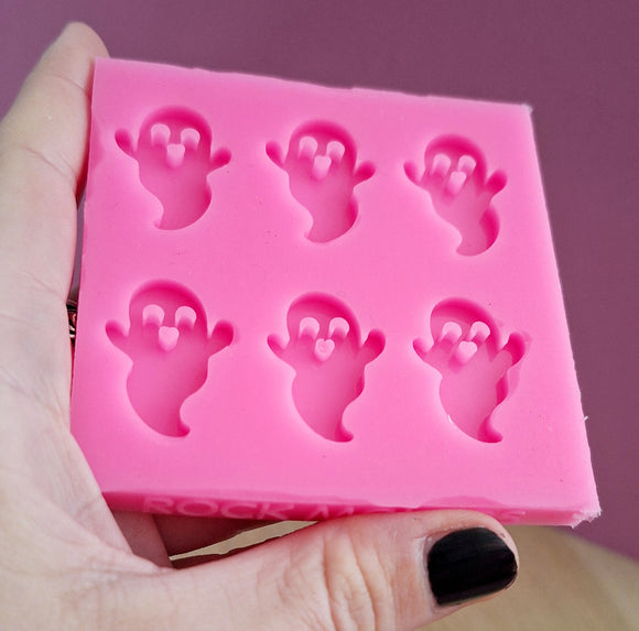 *SECONDS* Mould - Hallo Wiggle Ghost Studs